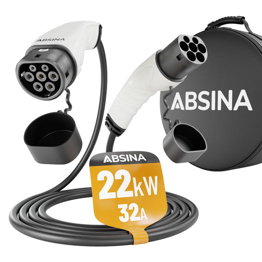 Absina 22 kW 32 A Type 2 charging cable