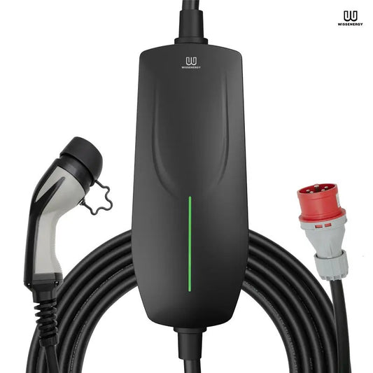 Wissenergy 11 kW CEE 3 Type 2 portable charging cable